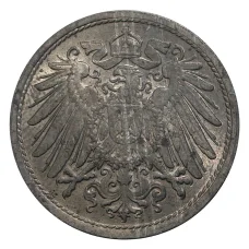 Монета 10 пфеннигов 1922 года Германия (реверс)