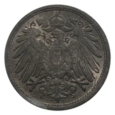 Монета 10 пфеннигов 1922 года Германия (реверс)