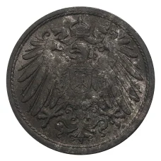 Монета 10 пфеннигов 1922 года Германия (реверс)