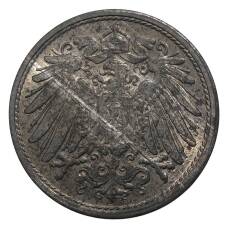 Монета 10 пфеннигов 1922 года Германия (реверс)
