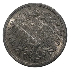 Монета 10 пфеннигов 1922 года Германия (реверс)