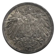 Монета 10 пфеннигов 1922 года Германия (реверс)