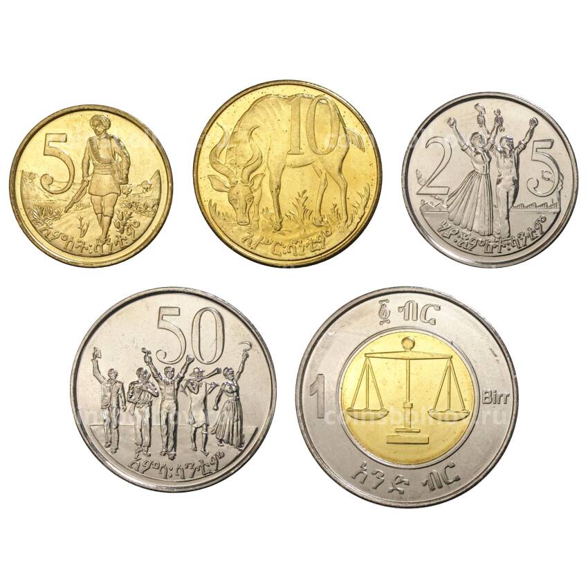 Набор монет — Эфиопия