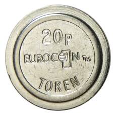 Игровой жетон Eurocoin 20 пенсов (Великобритания) (аверс)