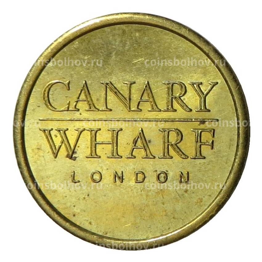 Жетон Canary Wharf London (Великобритания)