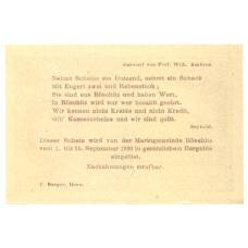 Банкнота 20 геллеров 1920 года Австрия — Нотгельд (реверс)