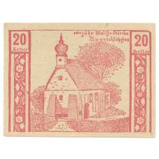 Банкнота 20 геллеров 1920 года Австрия — Нотгельд (аверс)