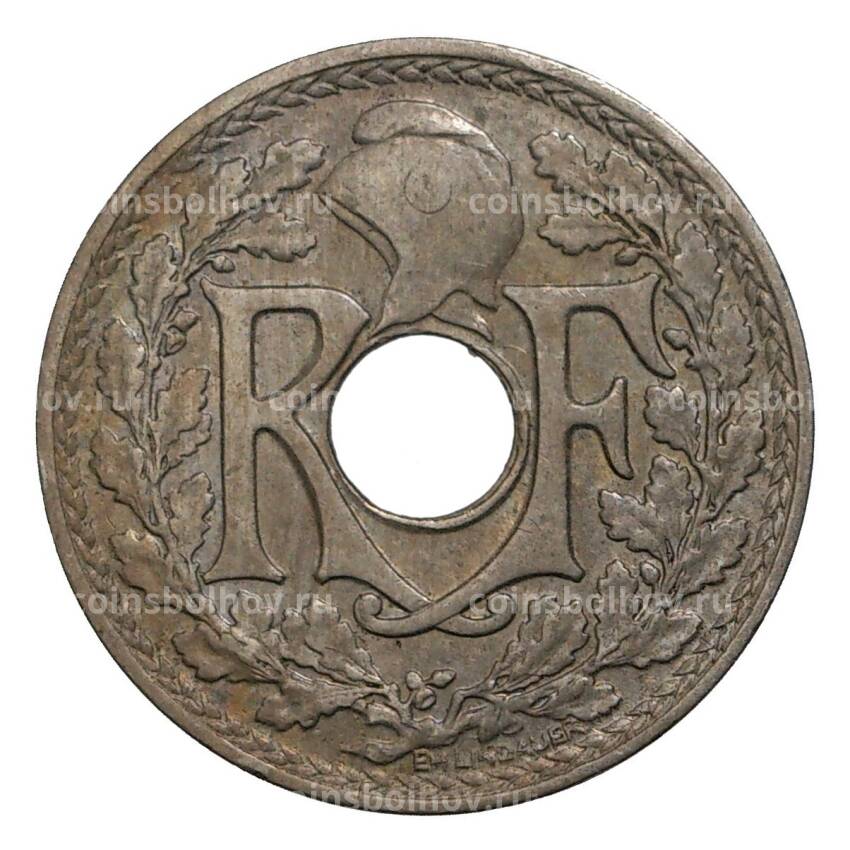 Монета 5 сантимов 1918 года Франция (вид 2)