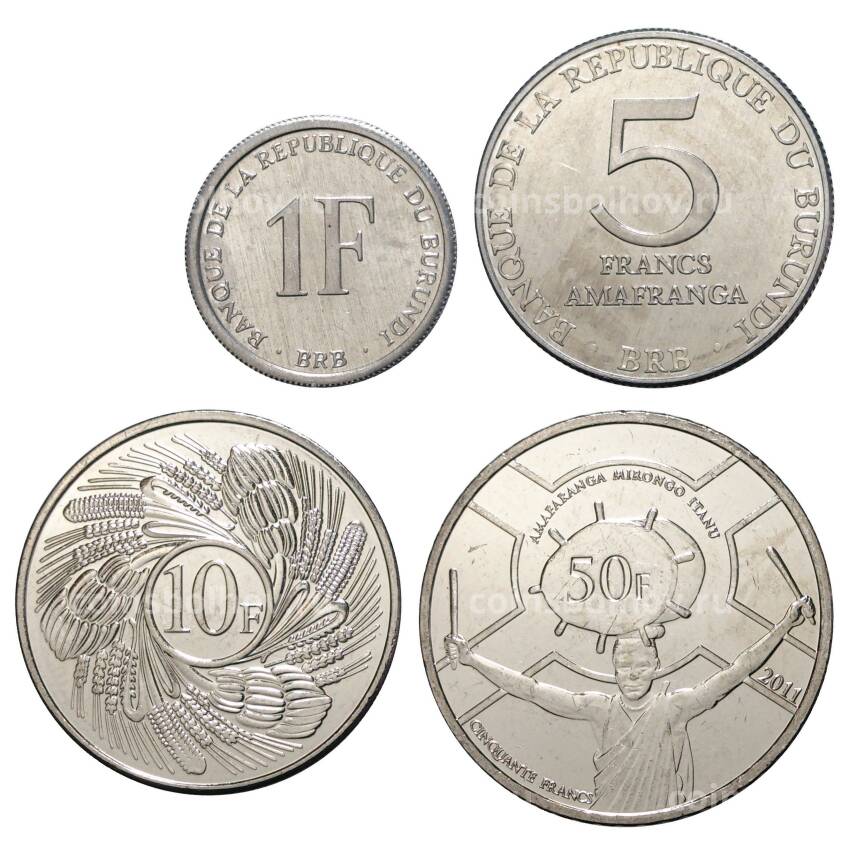 Набор монет — Бурунди
