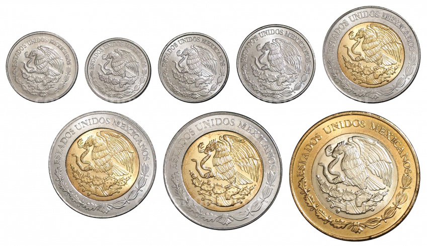 Набор монет — Мексика (вид 2)