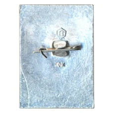 Значок Памятник первопечатнику Ивану Фёдорову в Москве (вид 2)