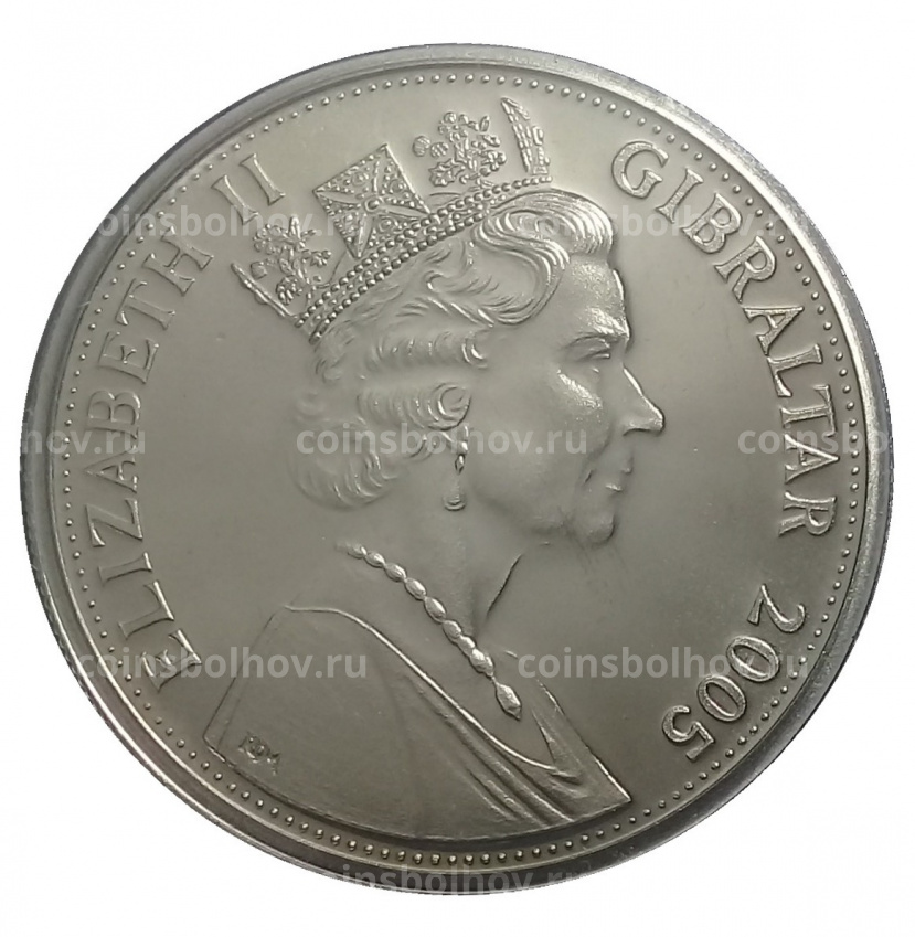 Монета 1 крона 2005 года Гибралтар — Королевский год (Maundy Service) (вид 4)
