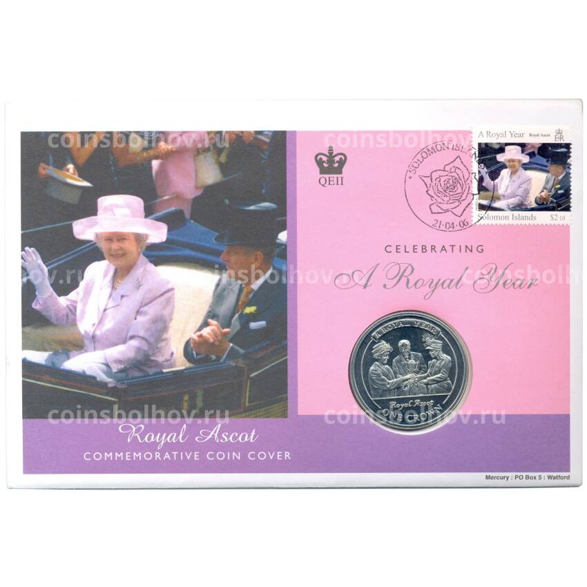 Монета 1 крона 2005 года Гибралтар — Королевский год (Королевский Аскот)