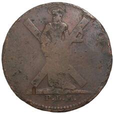 Монета 4 пфеннига 1794 года Германские государства — Брауншвейг-Люнебург (реверс)