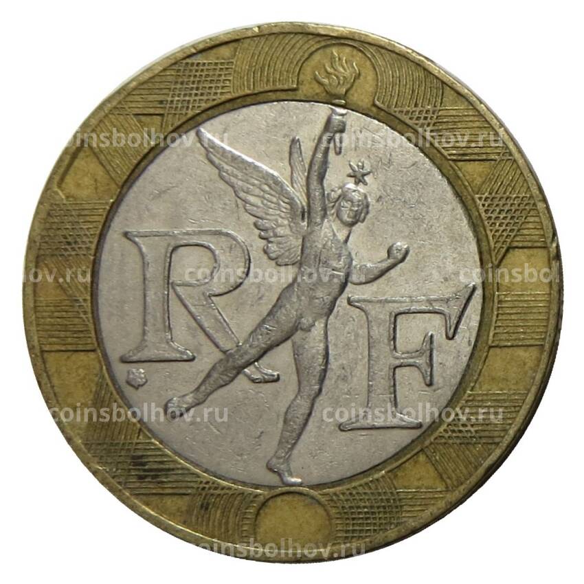 Монета 10 франков 1989 года Франция (вид 2)