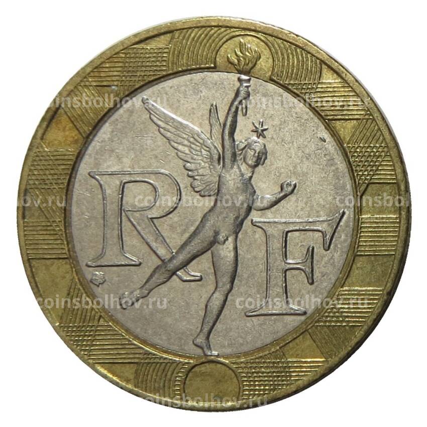 Монета 10 франков 1991 года Франция (вид 2)