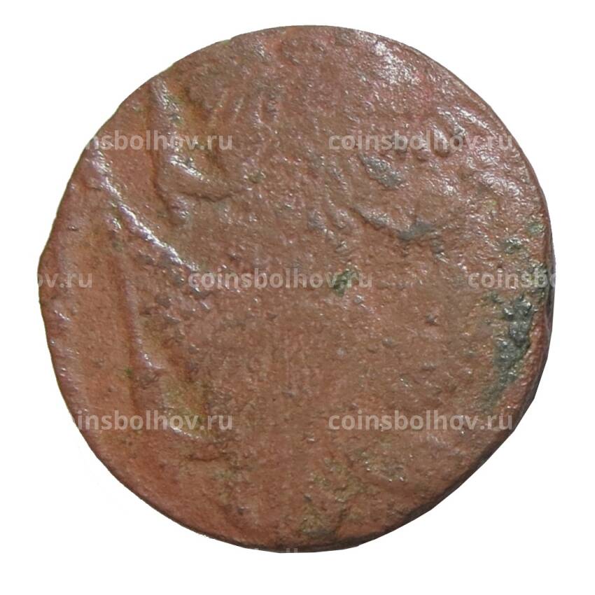 Монета Денга 1749 года Брак Двойной удар (вид 2)
