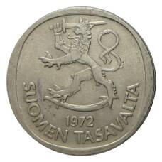 Монета 1 марка 1972 года S Финляндия (аверс)