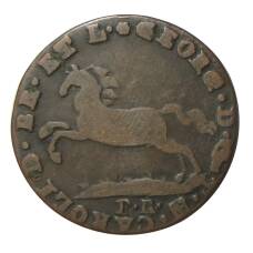 Монета 1 пфенниг 1818 года Германские государства — Брауншвейг и Ленебург — Вольфенбюттель (реверс)