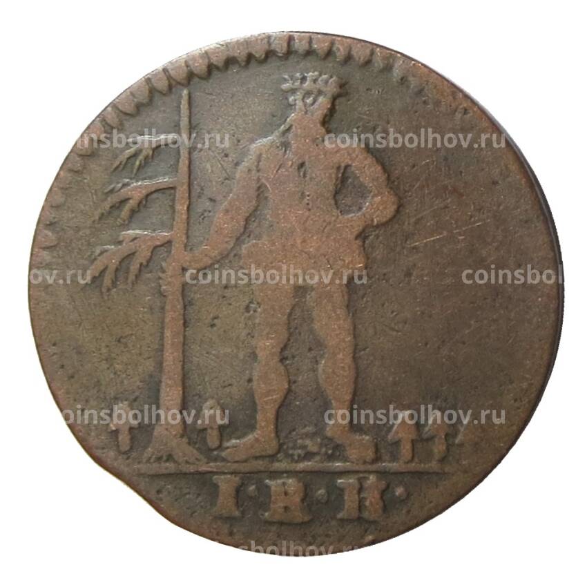 Монета 1 пфенниг 1760 года Германские государства — Брауншвейг-Каленбург-Ганновер (вид 2)