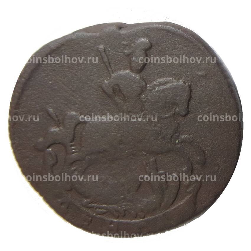 Монета Денга 1759 года (вид 2)