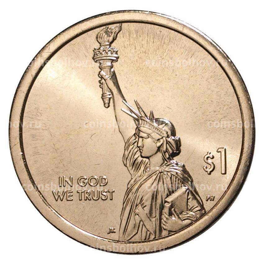 Монета 1 доллар 2018 года D США «Американские Инновации» (вид 2)