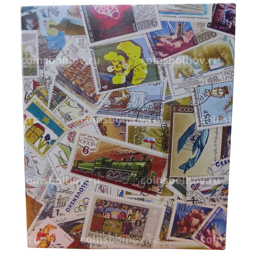 Папка-переплет с кольцевым механизмом для почтовых марок — для листов формата Optima