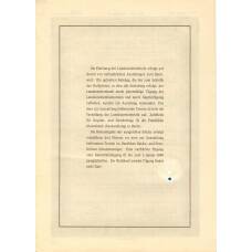 Банкнота Облигация 500 марок 1940 года Германия (реверс)