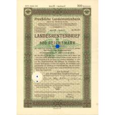 Банкнота Облигация 500 марок 1940 года Германия (аверс)