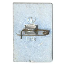 Значок Общество охраны памятников истории и культуры РСФСР (реверс)