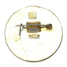 Значок Золоток кольцо — Ковров (вид 2)