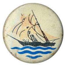 Значок Парусник (аверс)