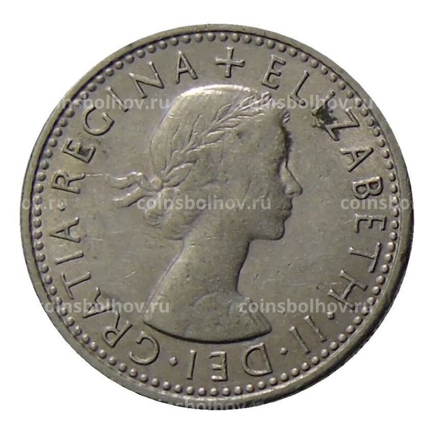 Монета 6 пенсов 1967 года Великобритания (вид 2)