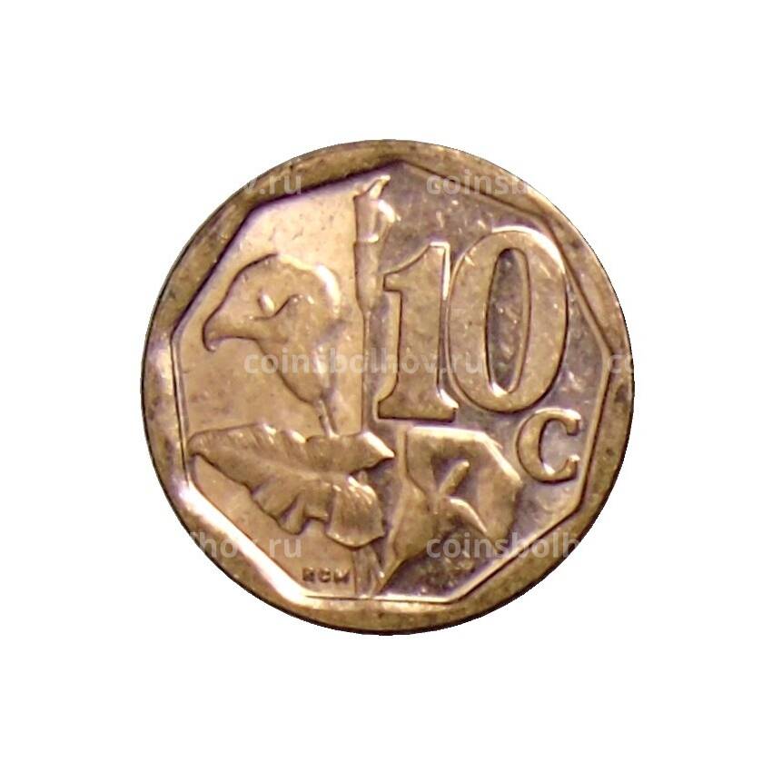 Монета 10 центов 2017 года ЮАР (вид 2)