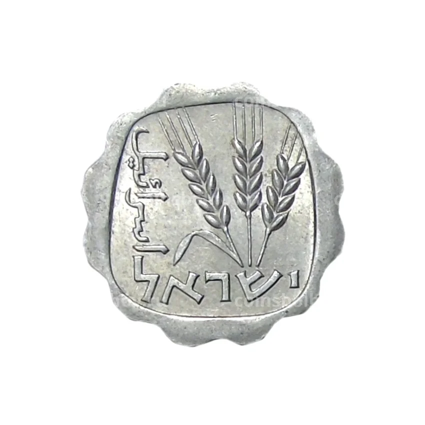 Монета 1 агора 1974 года Израиль (вид 2)