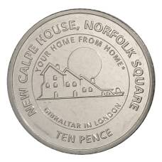 Монета 10 пенсов 2018 года Гибралтар — Новый Calpe House (аверс)