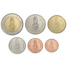 Набор монет 2018 года Тайланд (аверс)