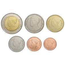 Набор монет 2018 года Тайланд (реверс)