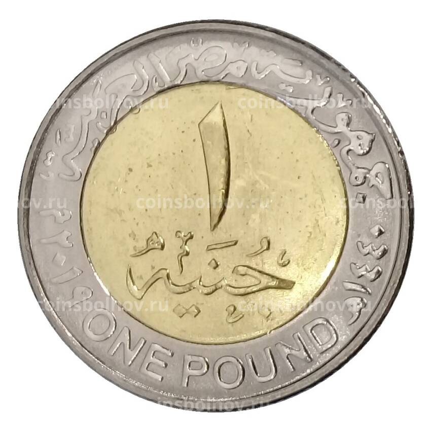 Монета 1 фунт 2019 года Египет — Электростанция (вид 2)