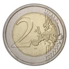 Монета 2 евро 2013 года Италия — 200 лет со дня рождения Джузеппе Верди (реверс)