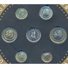 Годовой набор монет 2019 года Турция в подарочном буклете (реверс)