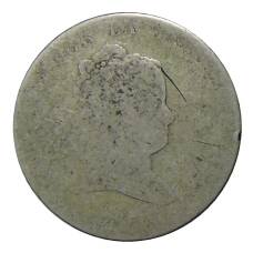 Монета 2 реала  Испания (аверс)