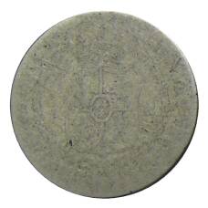 Монета 2 реала  Испания (реверс)