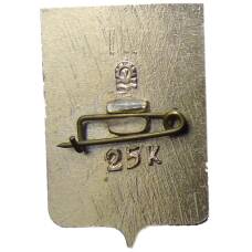 Значок Кировск (вид 2)