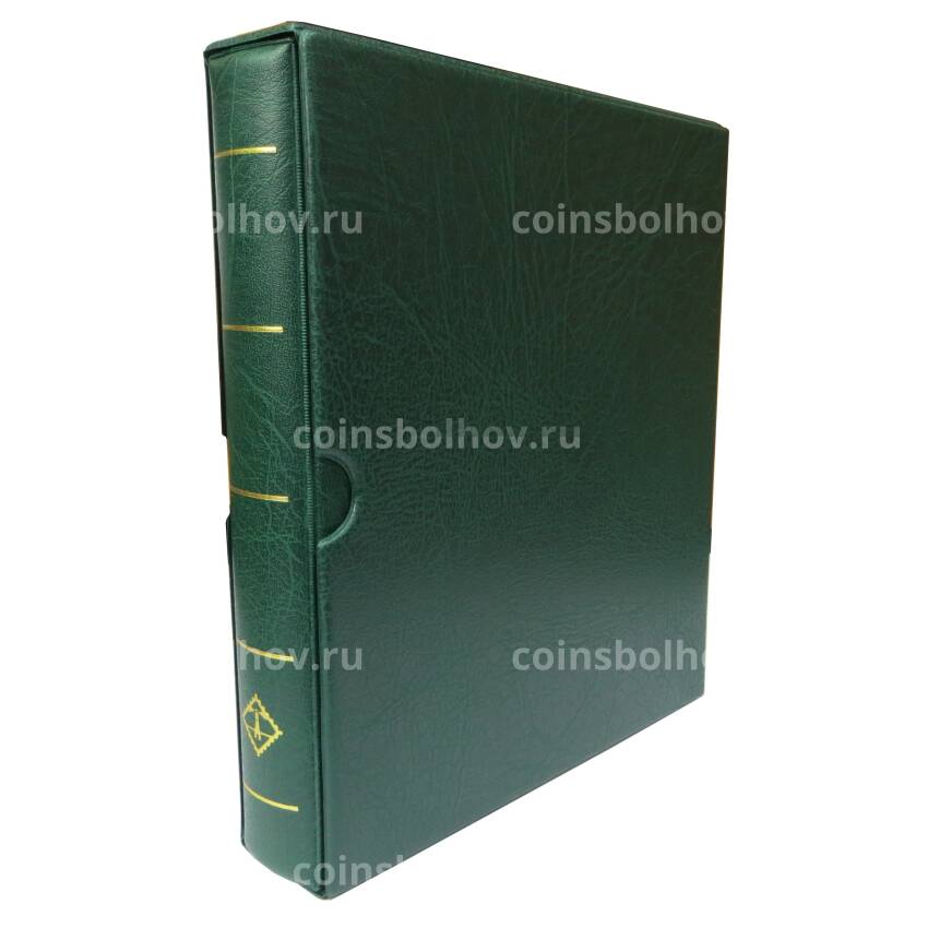 Папка-переплет (альбом) формата Optima в шубере — Цвет зеленый