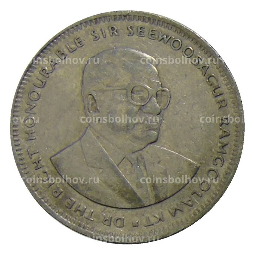 Монета 1 рупия 1990 года Маврикий