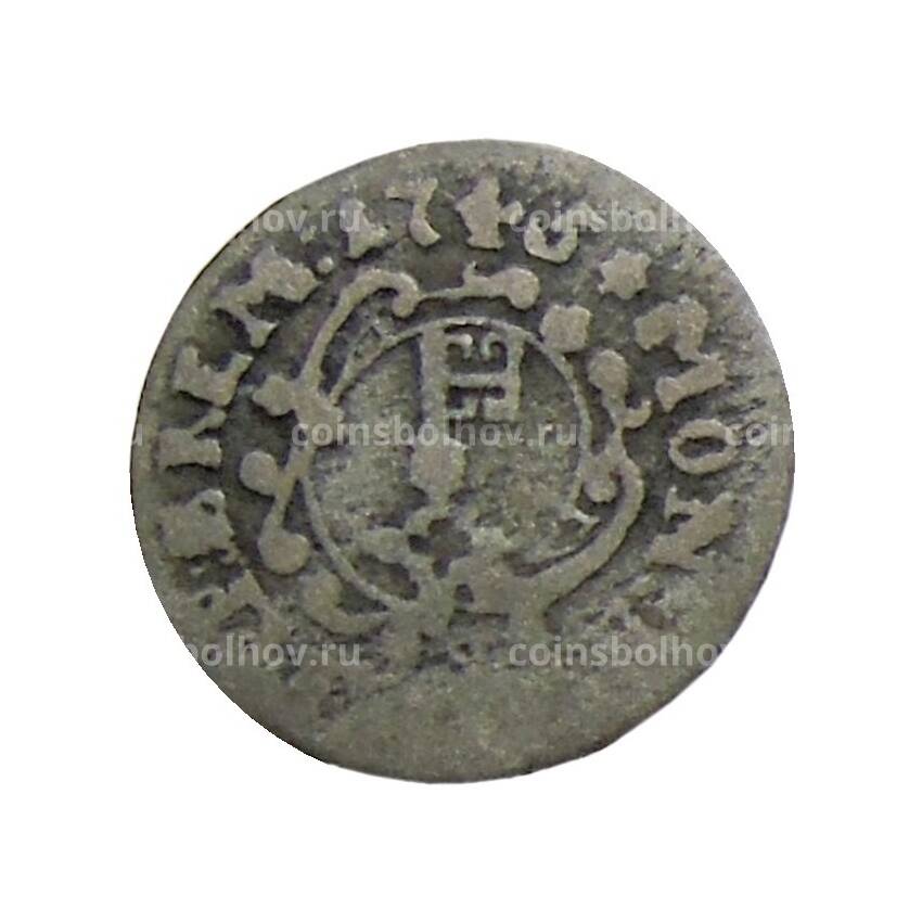 Монета 1 гротен 1745 года Германские государства — Бремен