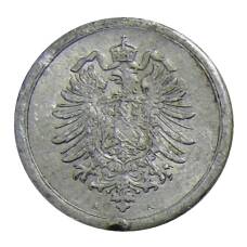 Монета 1 пфенниг 1917 года А Германия (реверс)