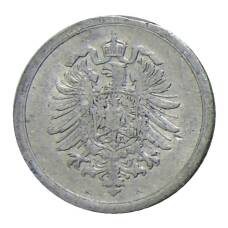 Монета 1 пфенниг 1917 года А Германия (реверс)