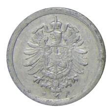 Монета 1 пфенниг 1917 года Е Германия (реверс)